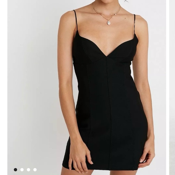 Urban Outfitters Dresses & Skirts - Urban outfitters UO Ari Ponte Mini Black Dress size‎ small women’s